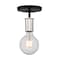 Nuvo Fixture, Semi Flush, 1-Lght, Incandescent, 100W, 120V, A19, Medium Bse 60/7353 - alternate 4